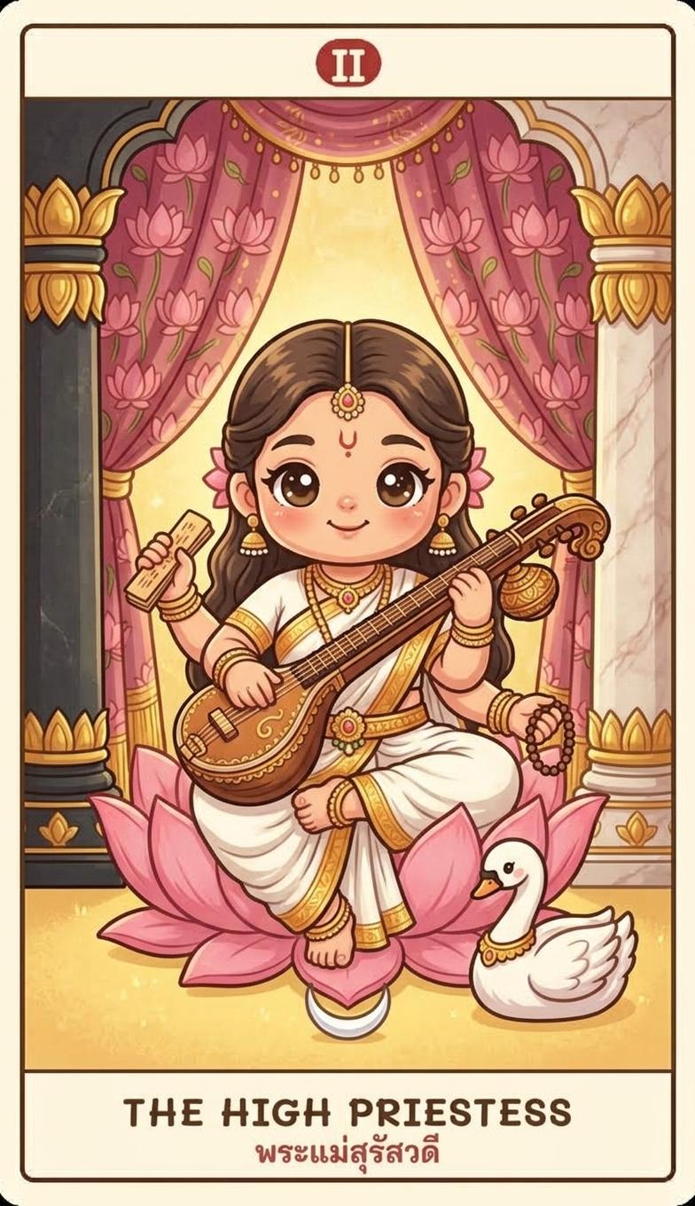 ผู้รู้แจ้ง (The High Priestess)